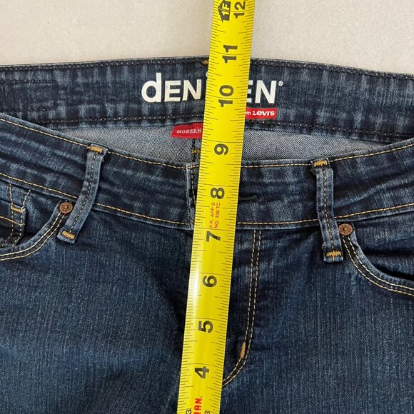 Denizen From Levis Women's Modern Skinny Stretch Blue Denim Jeans Sz 6M Low Rise - Picture 8 of 10